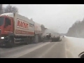 Tragic accident in Russia January 2017 Car crash compilation