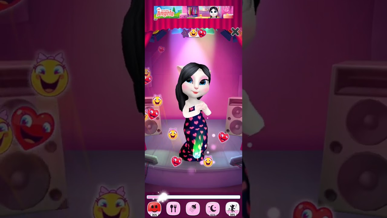 Talking Angela 🎀💗✨🩷💓💞💫💖🎉🙊🙉🙈