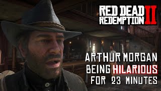 The fastest jokester in the West (Arthur Morgan Red Dead Redemption 2)