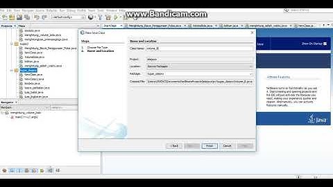 Program Java menghitung volume bola