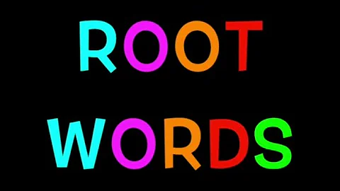 Is ment a root word or suffix?