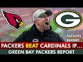 The Green Bay Packers Will Beat The Arizona Cardinals If...