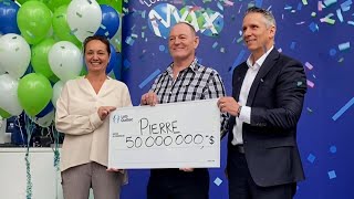 Grocery run turns into a massive $50 million lotto win for Montreal man