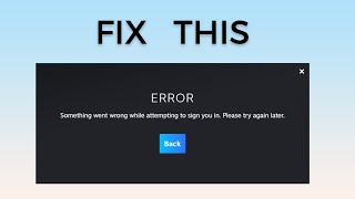 How to Fix Login Error Code: e84 on Steam | Somethings wet wrong while attempting to sign yo in