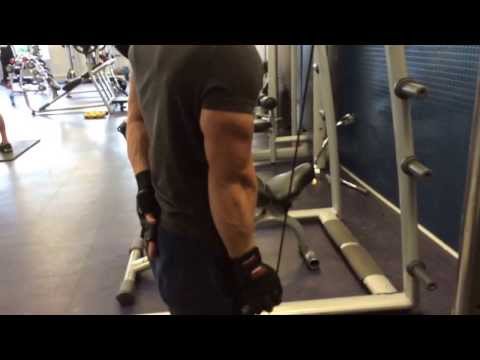 Tricep Cable Single Arm Pull Down