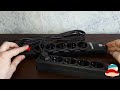 «Распаковка Сетевой фильтр Patron SP 53 5 розеток + 2 x USB