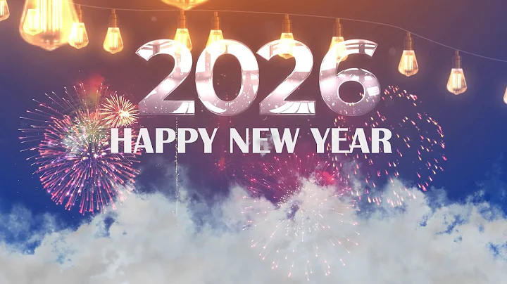 🎉 Happy New Year 2026 – Stunning Celebration Video with Fireworks, Music & Greetings