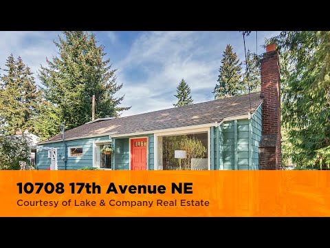 10708 17th Avenue, Seattle, WA home video tour