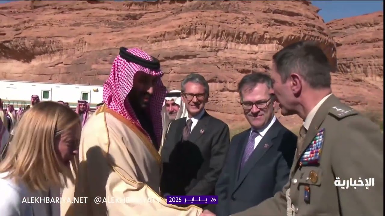 #ولي_العهد يستقبل في #العلا رئيسة وزراء إيطاليا
