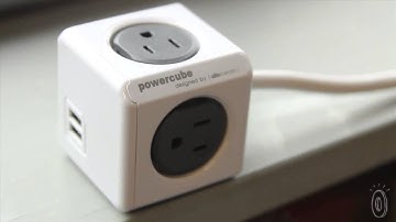 PowerCube   Outlet Adapter with USB