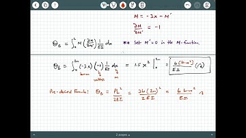 Structural Analysis - Video 84:  Castigliano