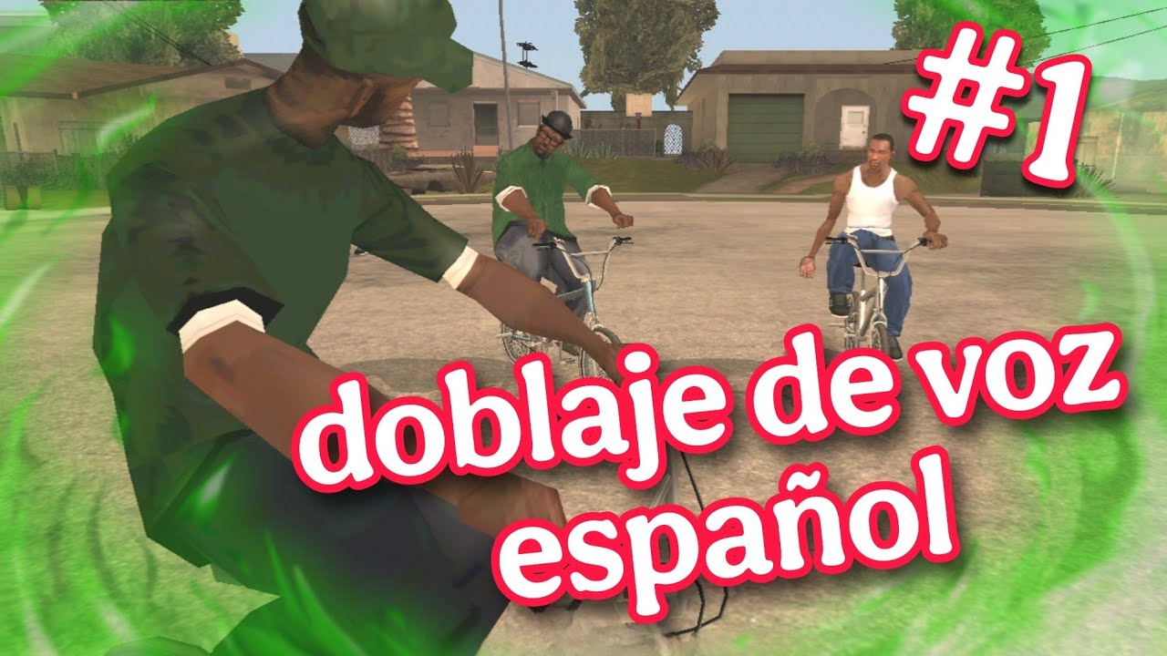 Tarea 1: Traducción de audio al español, doblado al español, del juego GTA San Andreas