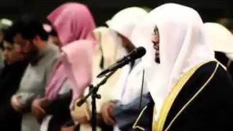 (وما يستوي البحران هذا عذب فرات) تلاوة جميلة لياسر الدوسري