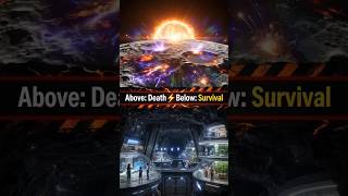 Why the Best Moon Cities are Hidden 100 Meters Underground? #MoonBase #spaceexploration  #shorts
