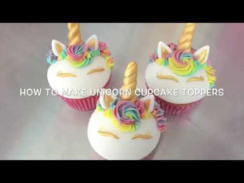Featured image of post Fondant Unicorn Cake Topper Tutorial Mix a few drops of almond extract into edible gold dust and then brush it onto the horn
