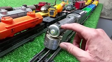 MARX CANADIAN PACIFIC / 6 VOLT MOTOR / NEW HEADLIGHT / NEW SMOKE STACK / 10 LIONEL CARS