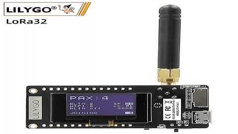 LILYGO® TTGO LoRa32 V2.1_1.6 Version 433/868/915Mhz ESP32 LoRa OLED 0.96 Inch SD Card Blue