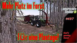 LS 25 Let's play #497 NF Marsch. Mehr Platz im Forst für eine Plantage!