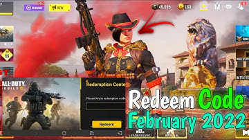 February 2022 New Redeem Code | CODM Codes | Redeem Code COD Mobile 2022