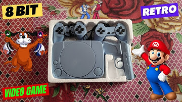 8 Bit Retro TV Video Game Console Review #8bit #console #videogames
