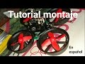 Tutorial Modificacion Eachine E010 a micro FPV (tiny whoop) en español