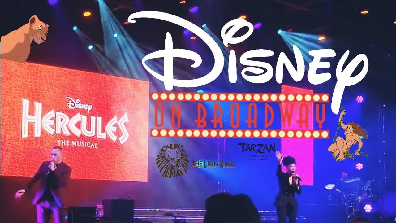 Disney on Broadway Concert Series Epcot 2024 Josh Strickland and