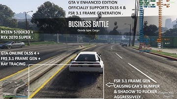 GTA V Enhanced Official Frame Generation Support | GTA Online DLSS 4 + RTX + FSR 3.1 FG & Artifacts