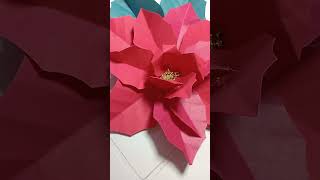#Short - Como fazer flor de papel para o natal