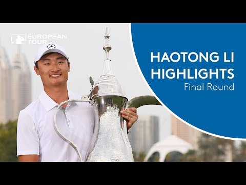 Haotong Li wins the 2018 Omega Dubai Desert Classic | Final Round Highlights