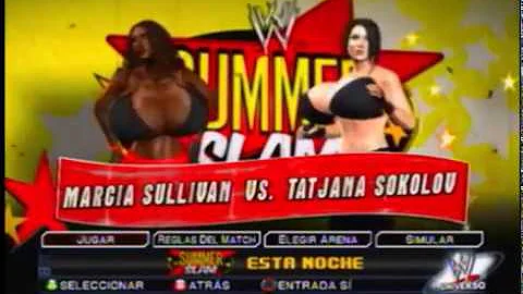 CATFIGHT IN RING MARCIA SULLIVAN VS TATJANA SOKOLOV