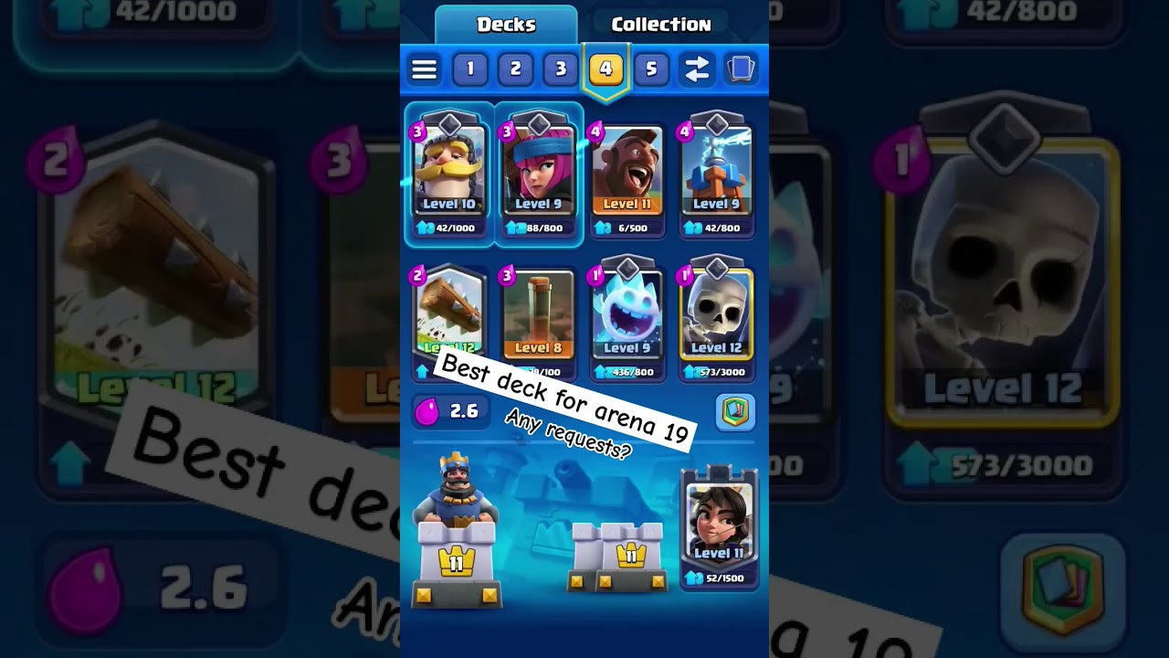 best deck for arena 19 