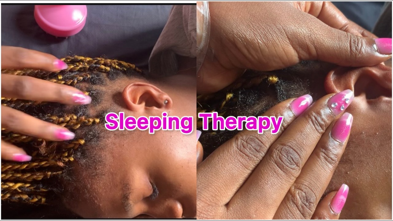 [ASMR] sleep immediately within minutes with ASMR head massage | No Talking