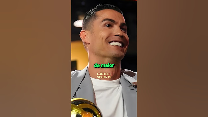 O CRISTIANO RONALDO falou ISSO na FRENTE do VINI JR