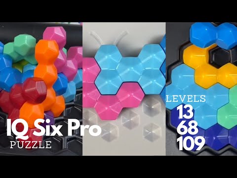Complete the 120 challenges to solve all 3 trays of the IQ Six Pro.
