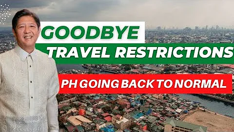 FINALLY! ALL TRAVEL RESTRICTIONS WILL BE LIFTED VE...