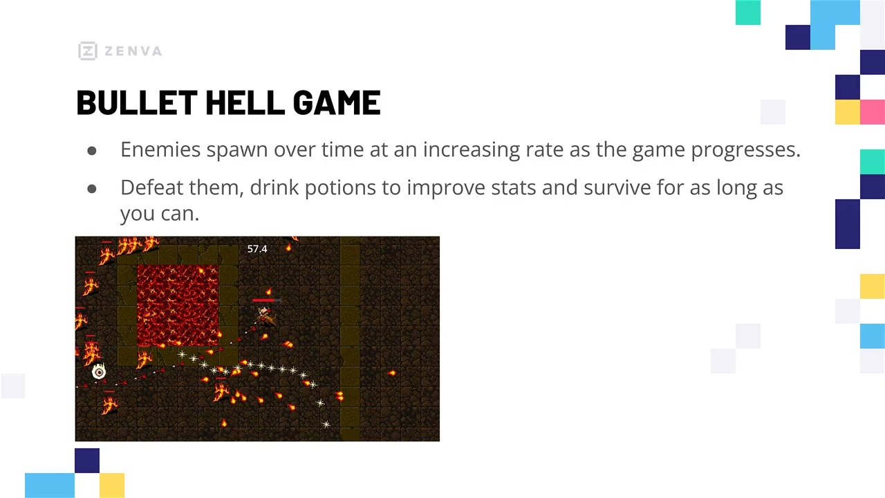 Make a Complete Bullet Hell from Scratch in Godot preview 1