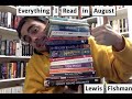 Everything i read in august