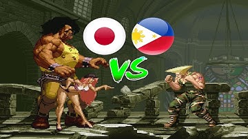 SNK vs. Capcom - SVC Chaos Plus - yamazaki2002 vs redpaku4