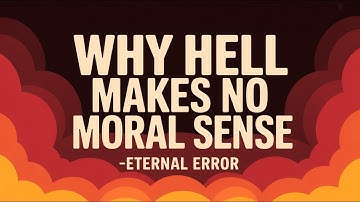 Why Hell Makes No Moral Sense | ETERNAL ERROR | Hell Is God