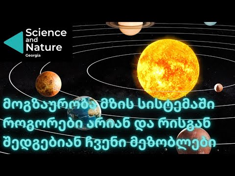 მოგზაურობა მზის სისტემაში, პლანეტები. [Science and Nature Georgia]