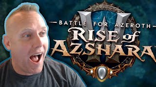 Swifty Reacts to the Rise of Azshara Content Preview WoW BFA 8.2
