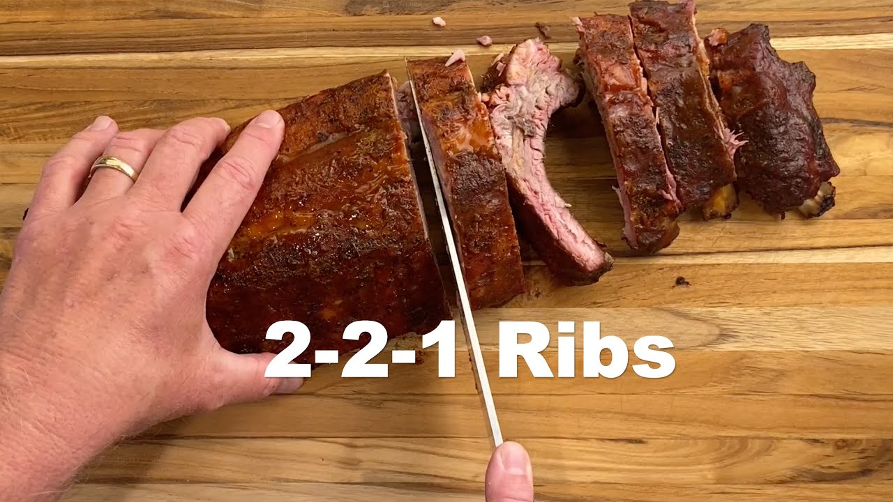 221 Ribs - Great way to make baby back ribs on a pellet grill. #bbq # ...