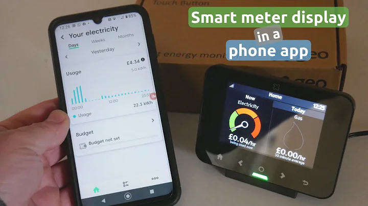 Nutzen Sie das volle Potenzial Ihres Smart-Meter-Displays mit der Smartphone-App