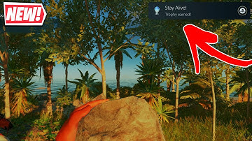 Stranded Deep - HOW TO UNLOCK PLAT TROPHY IN MINUTES!