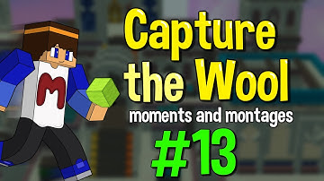 [13] Unexpected Moments... | Capture The Wool (Hypixel) Moments & Montage