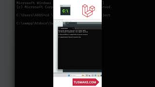 Create Model in Laravel #artisan #command #make #model #laravel #make:model #cmd #terminal