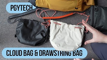 Pgytech Cloud bag vs Drawstring bag | Best camera sling bags?