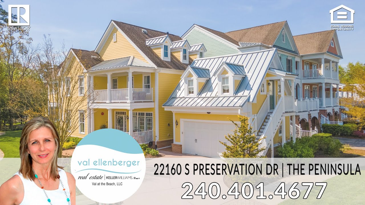 FOR SALE 22160 S PRESERVATION DR THE PENINSULA MILLSBORO, DE YouTube
