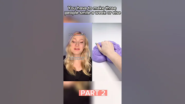 #POV You have to make three people smile a week or else PART 2 #comedy