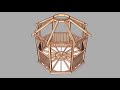 Outdoor Living Today Bayside Octagon Gazebo Assembly Overview Video